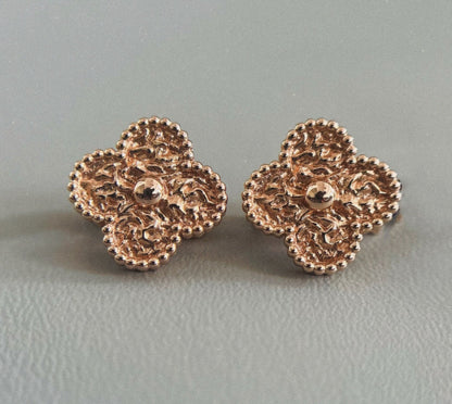 [Windsor Jewelry]CLOVER MEDIUM 1 MOTIFS LAVA EARRINGS