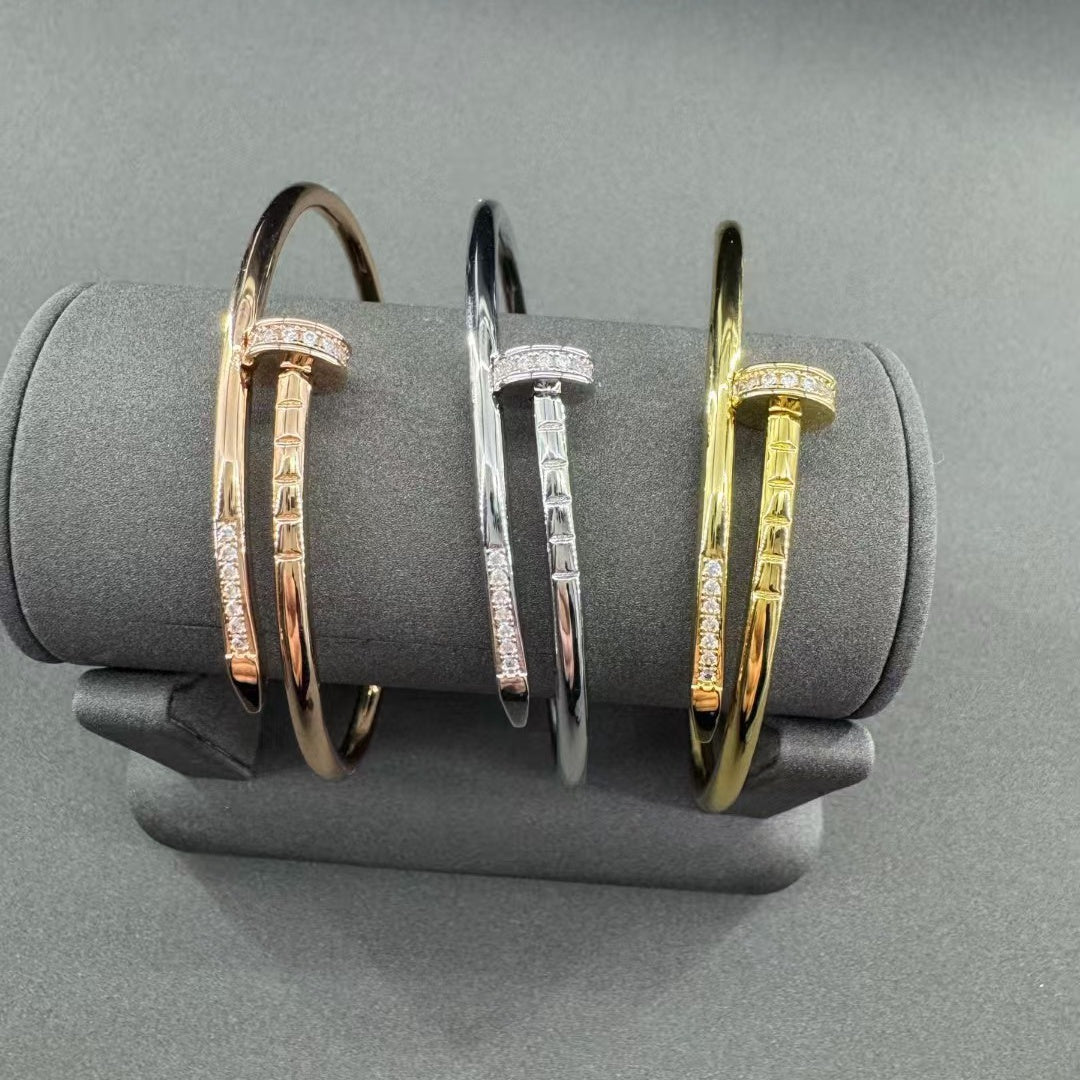 [Windsor Jewelry]JUSTE BRACELET 2.5MM DIAMONDS NEW