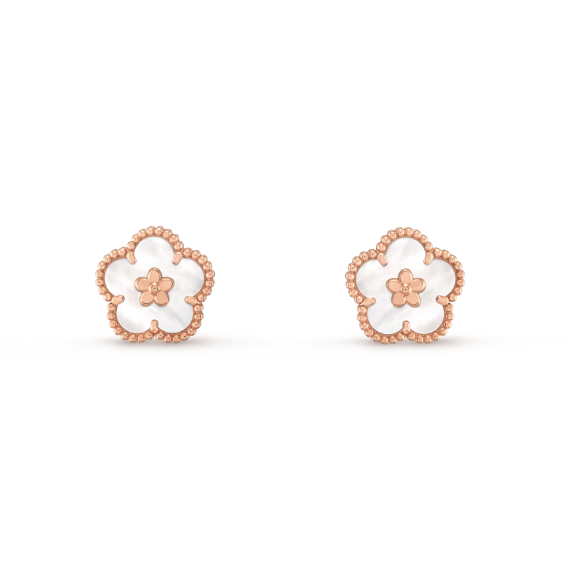 [Windsor Jewelry]LUCKY WHITE MOP EARRINGS