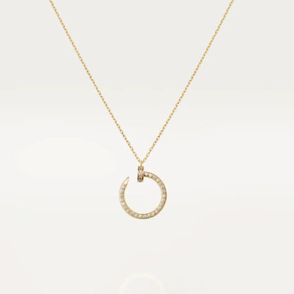 [Windsor Jewelry]JUSTE NECKLACE GOLD DIAMONDS
