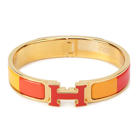 [Windsor Jewelry]H BRACELET ORANGE RAINBOW CERAMIC