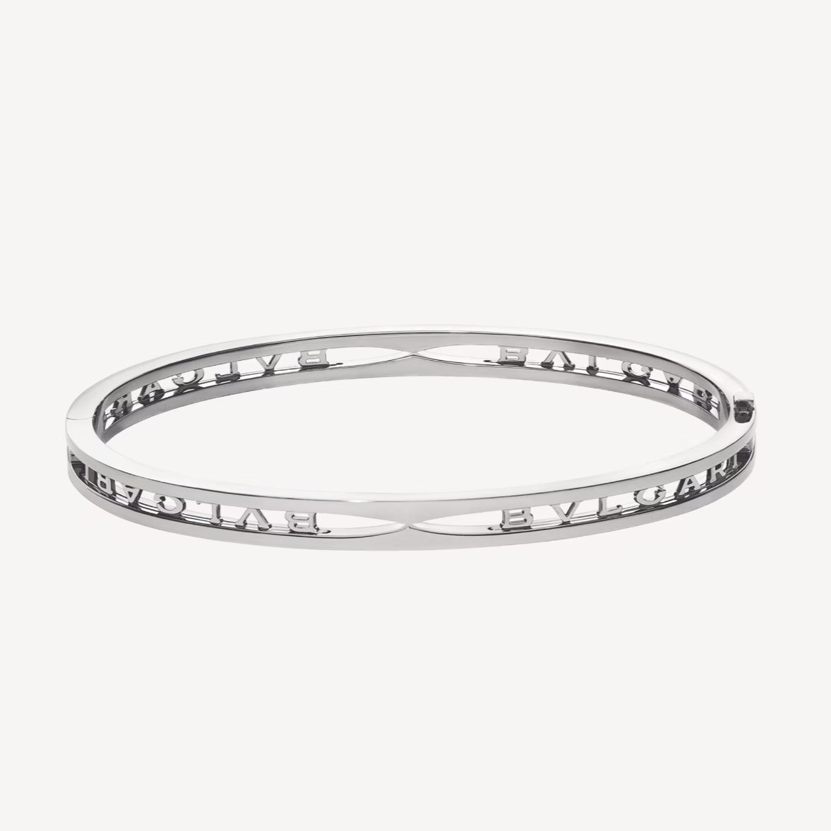 [Windsor Jewelry]ZERO 1 SPIRAL LOGO SILVER BRACELET