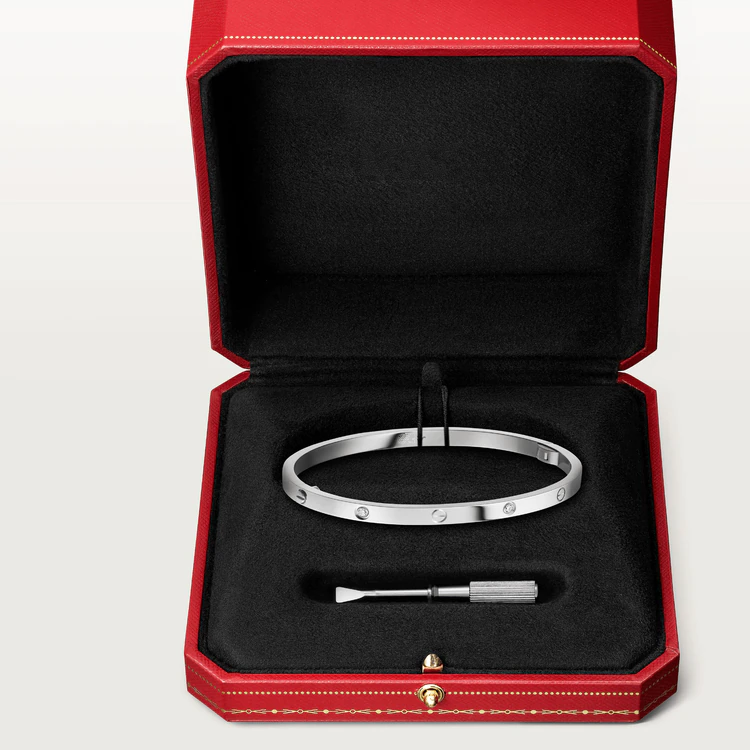 [Windsor Jewelry]LOVE BRACELET 3.65MM 6 DIAMONDS
