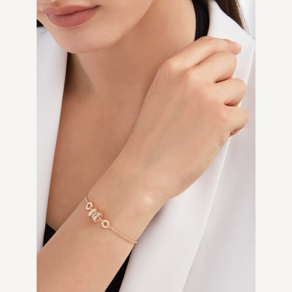 [Windsor Jewelry]ZERO 1 SOFT PINK GOLD BRACELET