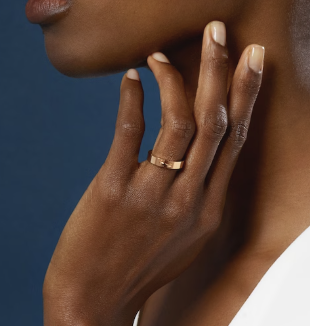 [Windsor Jewelry]ALLIANCE LIENS VIDENCE 4MM RING
