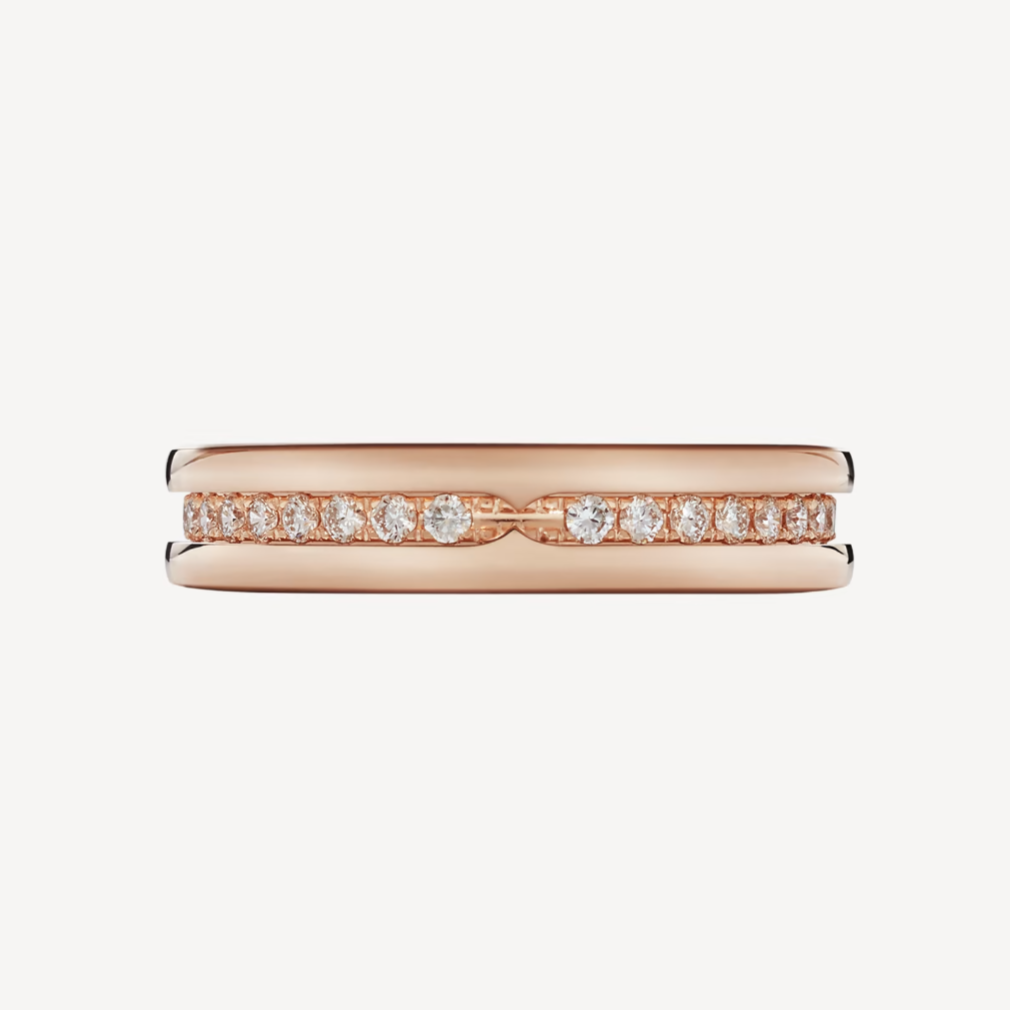 [Windsor Jewelry]ZERO 1 ONE-BAND PAVED DIAMONDS ON THE SPIRAL RING