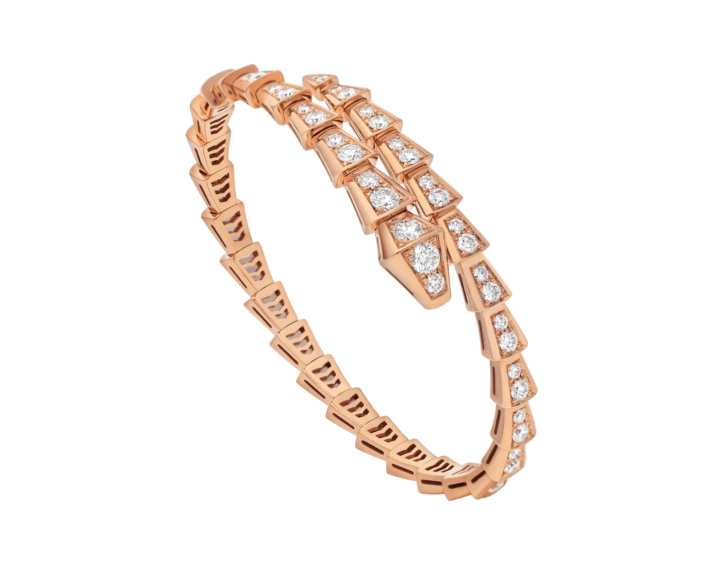 [Windsor Jewelry]SERPENTI BRACELET 6.8MM PINK GOLD DIAMOND
