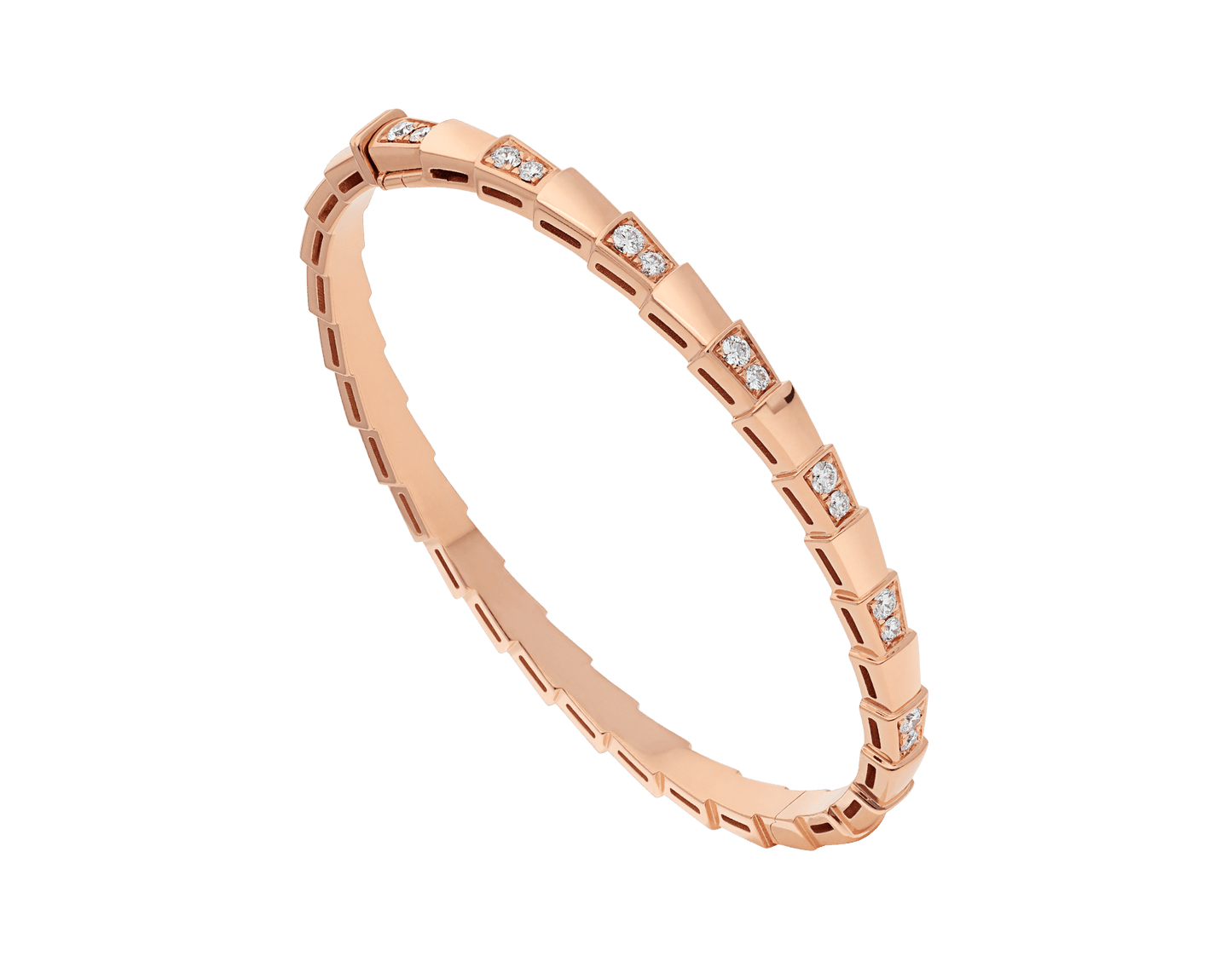 [Windsor Jewelry]SERPENTI SMALL BRACELET PINK GOLD DIAMOND