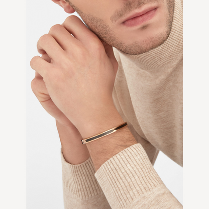 [Windsor Jewelry]ZERO 1 PINK GOLD WITH BLACK CERAMIC BRACELET