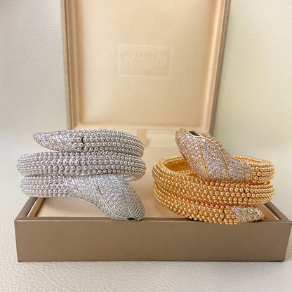[Windsor Jewelry]HAUTE COUTURE  ROSE GOLD SERPENTI BRACELET