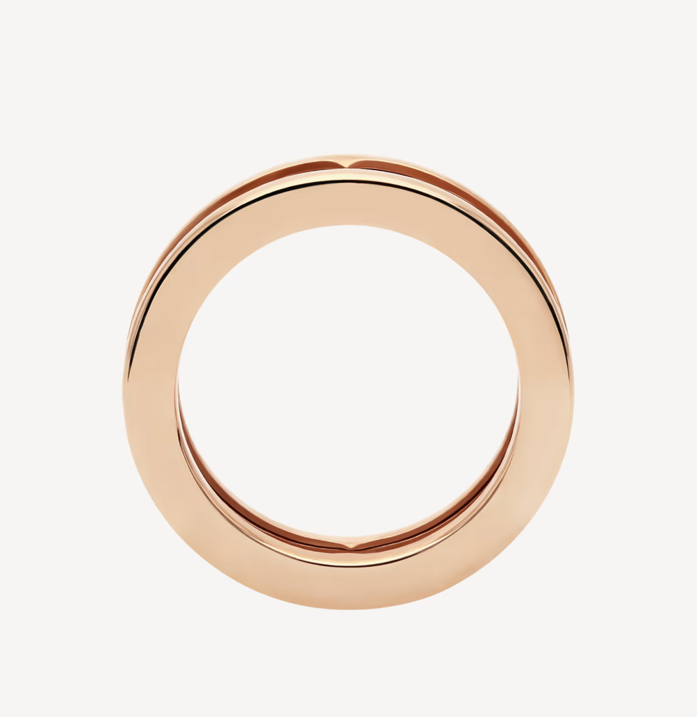 [Windsor Jewelry]ZERO 1 ONE-BAND WITH OPENWORK LOGO SPIRAL RING