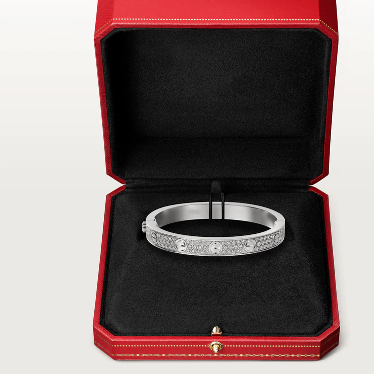 [Windsor Jewelry]LOVE BRACELET 6.1MM DIAMOND-PAVED