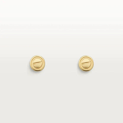 [Windsor Jewelry]LOVE EARRINGS GOLD 10MM