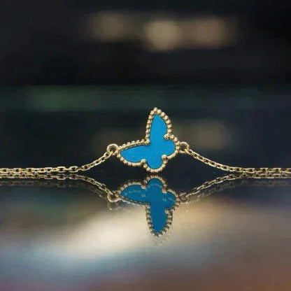 [Windsor Jewelry]BUTTERFLY TURQUOISE BUTTERFLY BRACELET