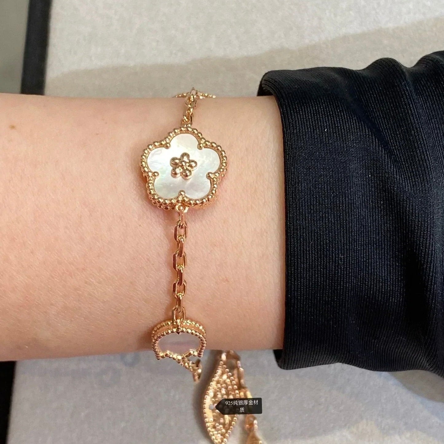 [Windsor Jewelry]LUCKY SPRING 5 MOTIF BRACELET