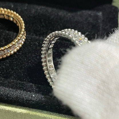 [Windsor Jewelry]PERLEE DIAMOND SILVER RING