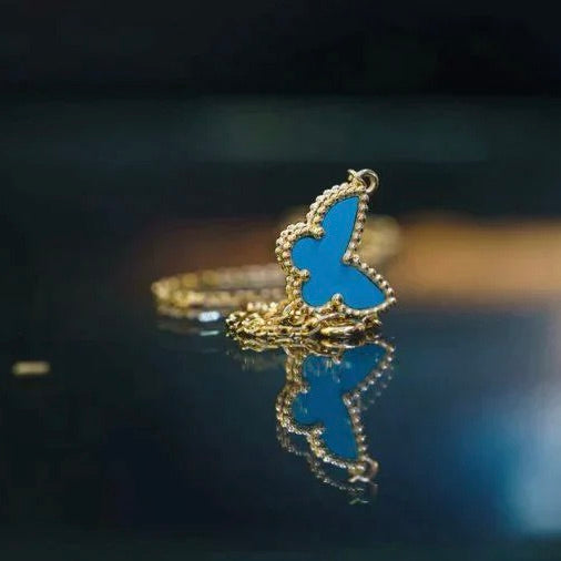 [Windsor Jewelry]BUTTERFLY TURQUOISE BUTTERFLY BRACELET