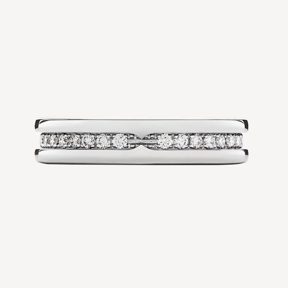 [Windsor Jewelry]ZERO 1 ONE-BAND PAVED DIAMONDS ON THE SPIRAL RING