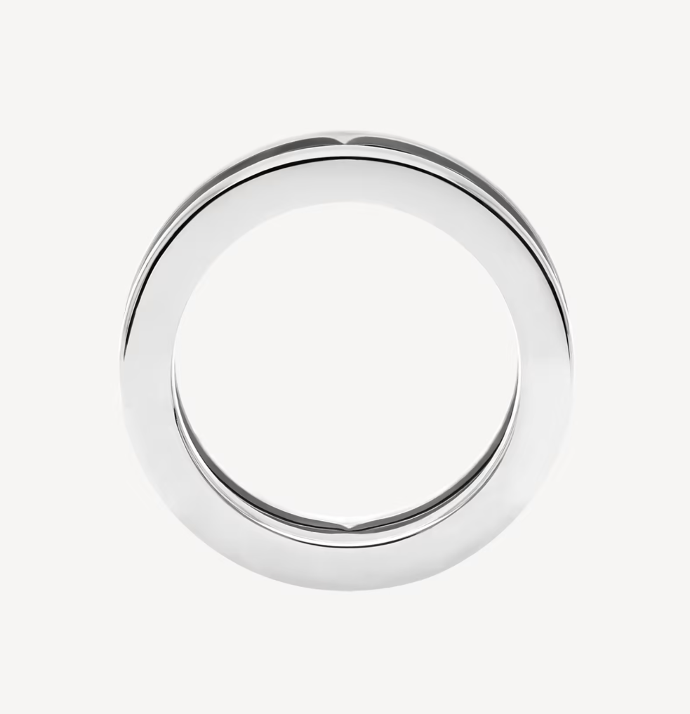 [Windsor Jewelry]ZERO 1 ONE-BAND WITH OPENWORK LOGO SPIRAL RING