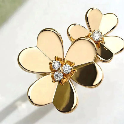 [Windsor Jewelry]CLOVER COMOS GOLD DIAMOND RING