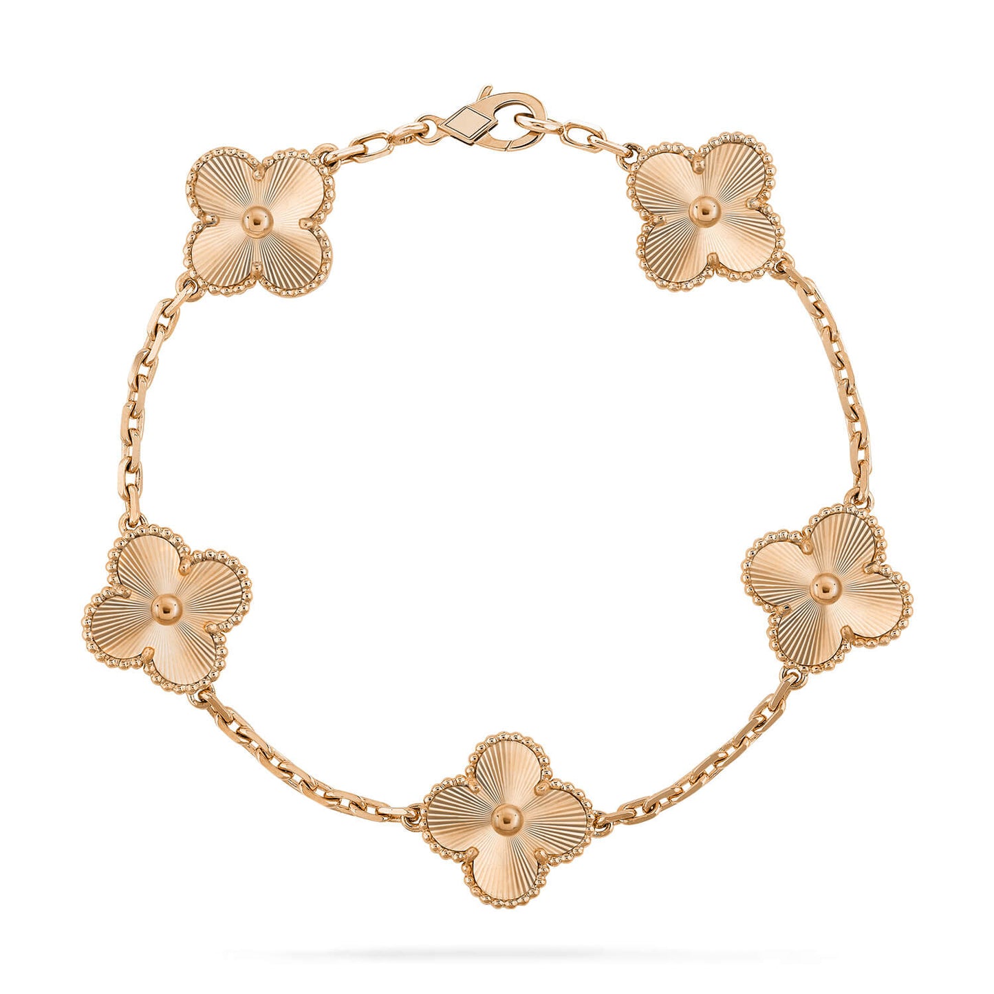 [Windsor Jewelry]CLOVER 5 FLOWERS LASER BRACELET