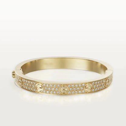[Windsor Jewelry]LOVE BRACELET 6.1MM DIAMOND-PAVED
