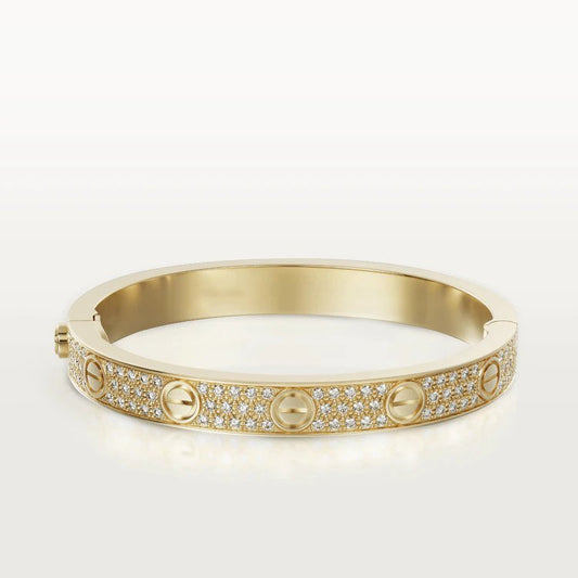 [Windsor Jewelry]LOVE BRACELET 6.1MM DIAMOND-PAVED