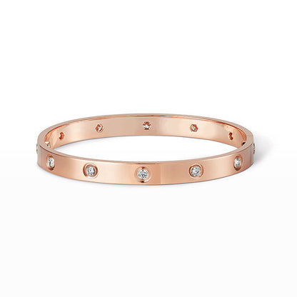 [Windsor Jewelry]LOVE BRACELET 6.1MM 10 DIAMONDS