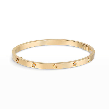 [Windsor Jewelry]LOVE BRACELET 3.65MM 6 DIAMONDS