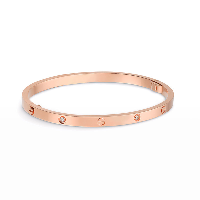[Windsor Jewelry]LOVE BRACELET 3.65MM 6 DIAMONDS