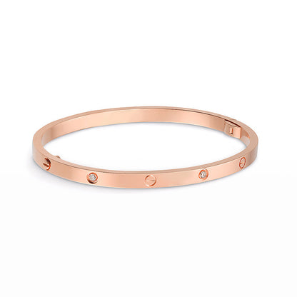 [Windsor Jewelry]LOVE BRACELET 3.65MM 6 DIAMONDS