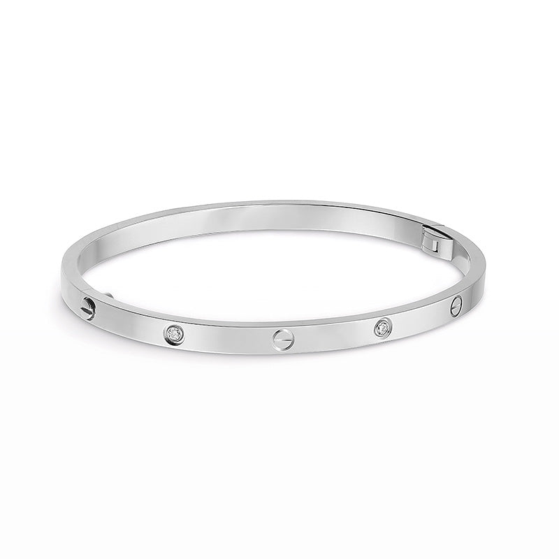 [Windsor Jewelry]LOVE BRACELET 3.65MM 6 DIAMONDS