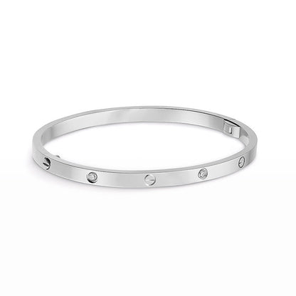 [Windsor Jewelry]LOVE BRACELET 3.65MM 6 DIAMONDS
