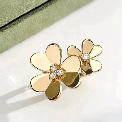 [Windsor Jewelry]CLOVER COMOS GOLD DIAMOND RING