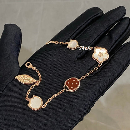 [Windsor Jewelry]LUCKY SPRING 5 MOTIF BRACELET
