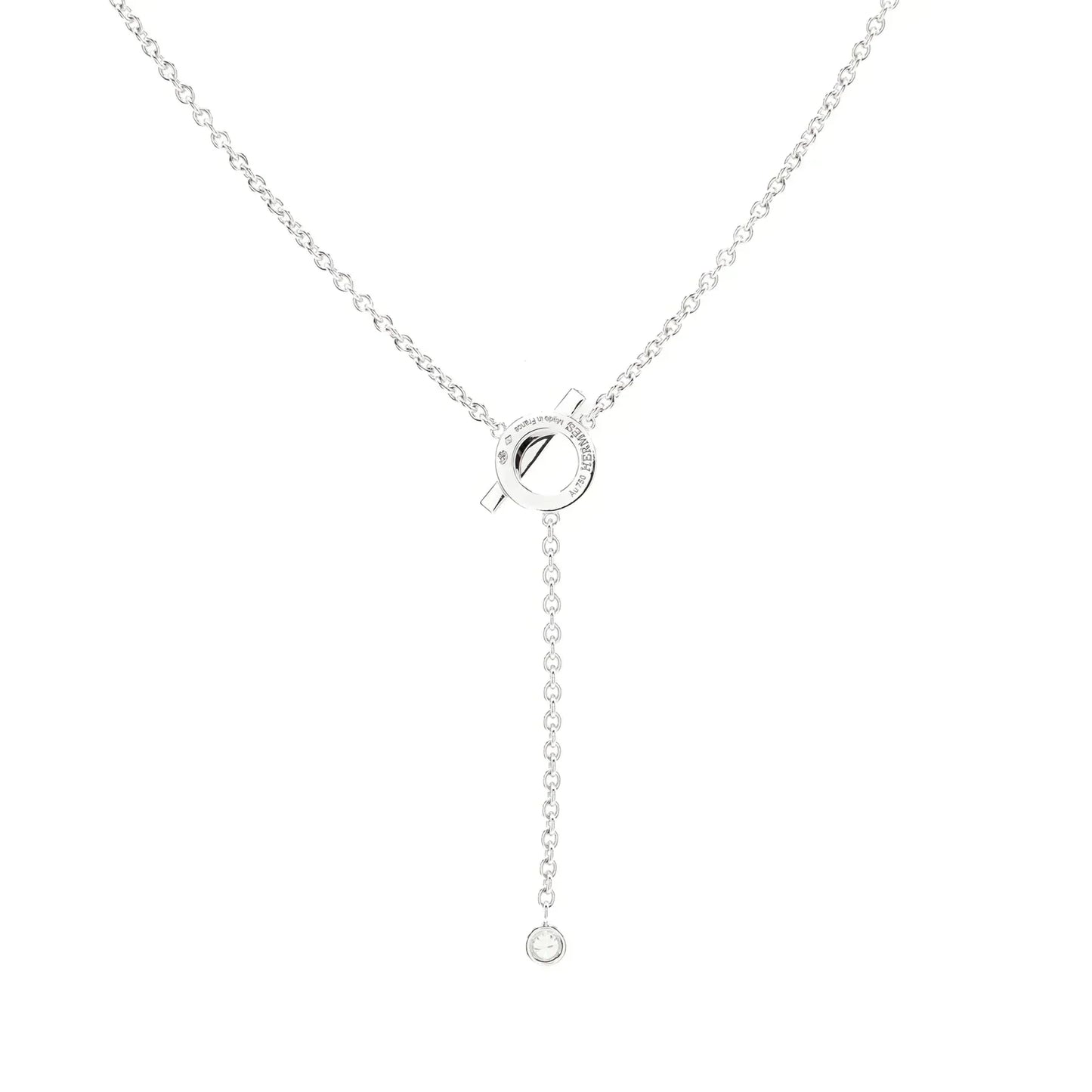 [Windsor Jewelry]FINESSE SILVER DIAMOND NECKLACE