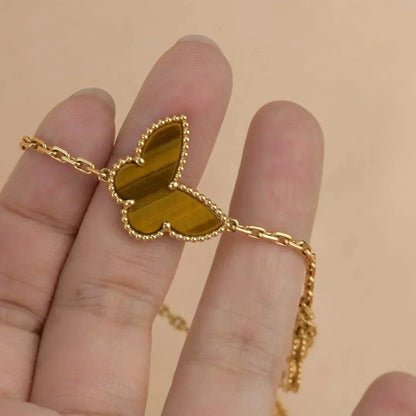 [Windsor Jewelry]LUCKY SPRING 5 MOTIF GOLD BRACELET