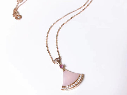 [Windsor Jewelry]DREAM NECKLACE PINK MOP DIAMOND
