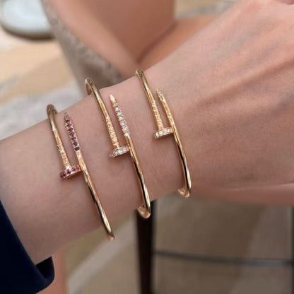[Windsor Jewelry]JUSTE BRACELET 2.5MM DIAMONDS NEW