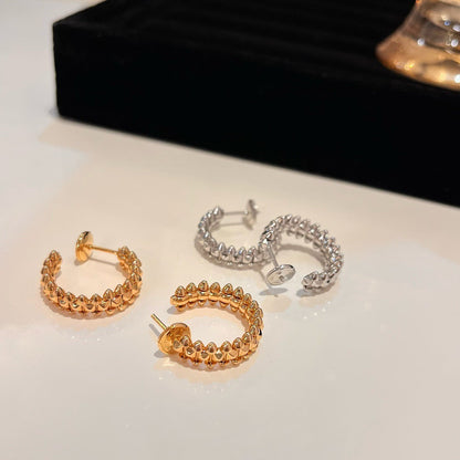 [Windsor Jewelry]CLASH SMALL HOOP EARRINGS