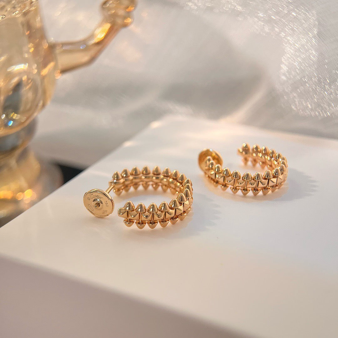[Windsor Jewelry]CLASH SMALL HOOP EARRINGS