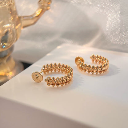 [Windsor Jewelry]CLASH SMALL HOOP EARRINGS