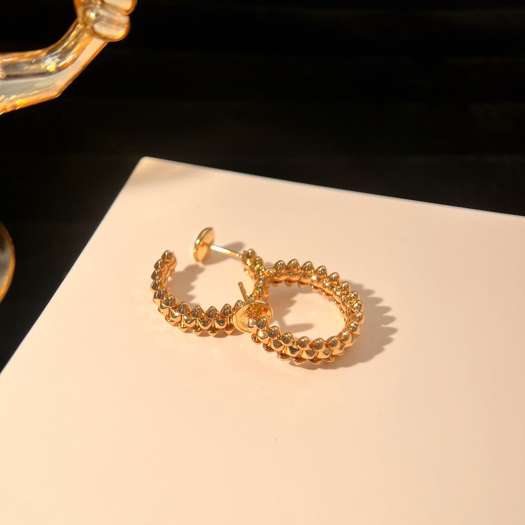 [Windsor Jewelry]CLASH SMALL HOOP EARRINGS