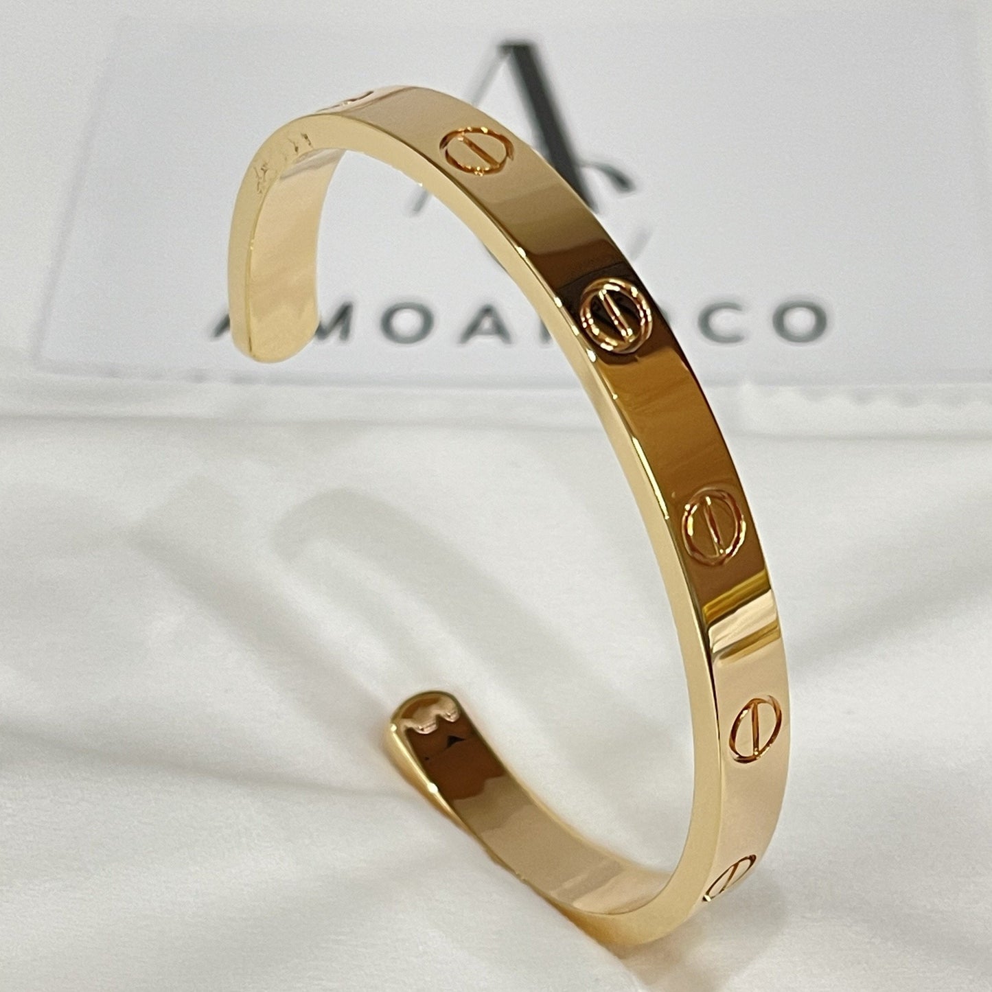 [Windsor Jewelry]LOVE BRACELET 6.1MM OPEN CUFF
