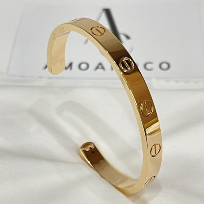 [Windsor Jewelry]LOVE BRACELET 6.1MM OPEN CUFF
