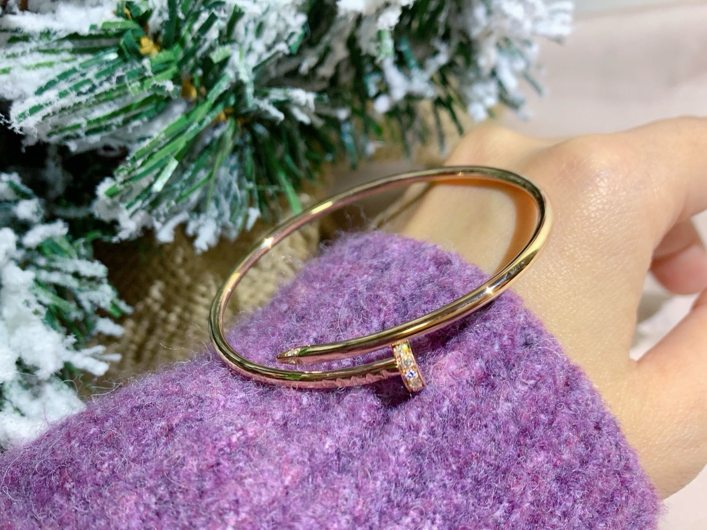 [Windsor Jewelry]JUSTE BRACELET 2.5MM DIAMONDS