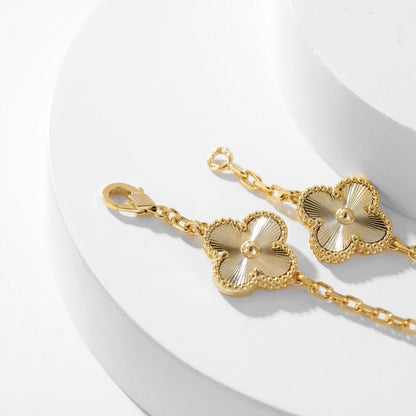 [Windsor Jewelry]CLOVERS THE 10-MOTIFS LASER NECKLACE