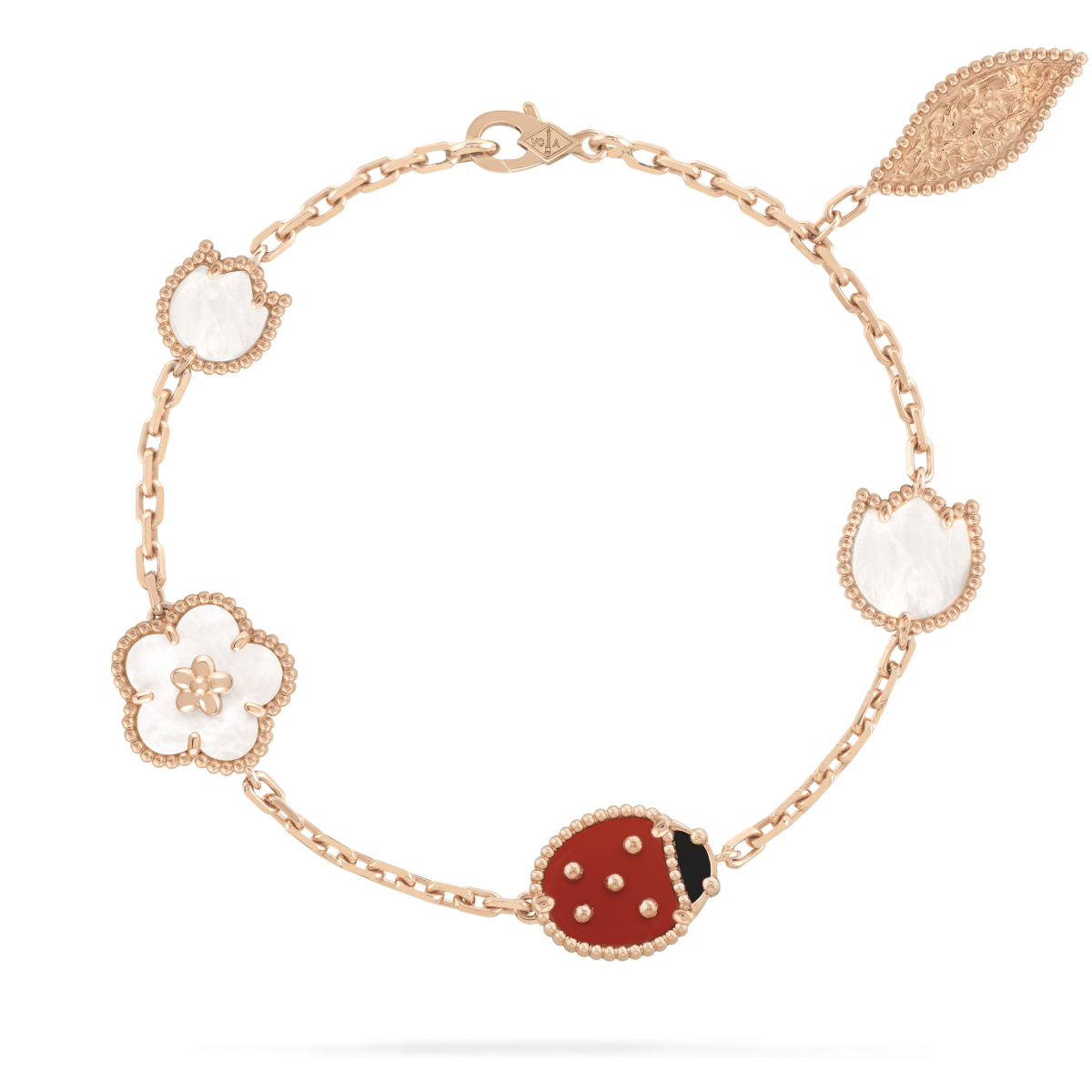 [Windsor Jewelry]LUCKY SPRING 5 MOTIF BRACELET