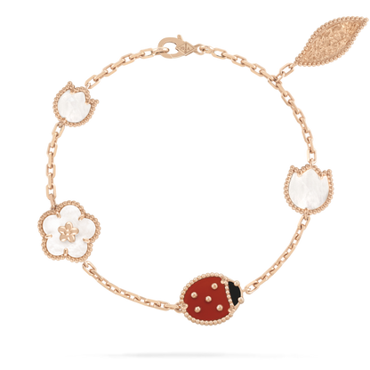 [Windsor Jewelry]LUCKY SPRING 5 MOTIF BRACELET