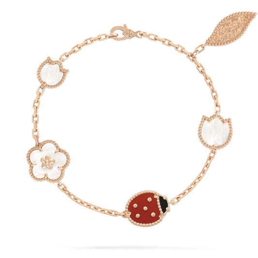 [Windsor Jewelry]LUCKY SPRING 5 MOTIF BRACELET